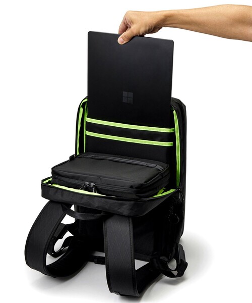 beruf baggage(ベルーフバゲッジ)の「【beruf baggage/ベルーフ バゲッジ】URBAN EXPLORER PRO 24XP(バックパック/リュック・メンズ・ブラック・FREE)」の12枚目の写真