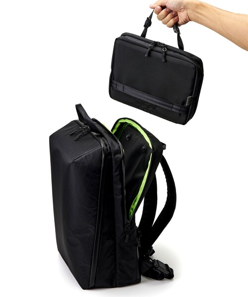 beruf baggage(ベルーフバゲッジ)の「【beruf baggage/ベルーフ バゲッジ】URBAN EXPLORER PRO 24XP(バックパック/リュック・メンズ・ブラック・FREE)」の14枚目の写真