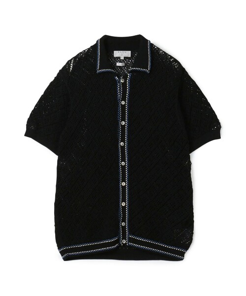 【別注】Raffa Molina コットンシャツ 別注】Raffa Molina コットン ニットシャツ（ニット/セーター