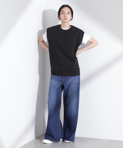 NANO universe（ナノユニバース）の「「MC」”TIMELESS　WARDROBE”ワイドフィットデニム（デニムパンツ・レディース・ブルー/ライトブルー・S/M）」の16枚目の写真
