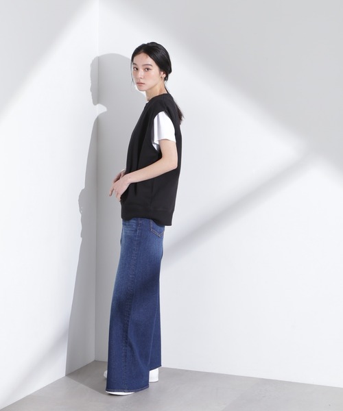 NANO universe（ナノユニバース）の「「MC」”TIMELESS　WARDROBE”ワイドフィットデニム（デニムパンツ・レディース・ブルー/ライトブルー・S/M）」の12枚目の写真