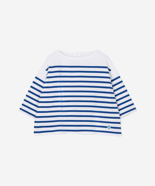 ORCIVAL（オーシバル）の「ORCIVAL | ラッセル ボートネック5分袖Tシャツ WOMEN（Tシャツ/カットソー・レディース・ブルー系その他5/グレー系その他/ブルー系その他3/ブルー系その他/パープル系その他・1）」の21枚目の写真