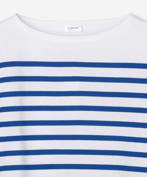ORCIVAL（オーシバル）の「ORCIVAL | ラッセル ボートネック5分袖Tシャツ WOMEN（Tシャツ/カットソー・レディース・ブルー系その他5/グレー系その他/ブルー系その他3/ブルー系その他/パープル系その他・1）」の19枚目の写真