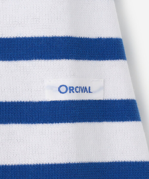 ORCIVAL（オーシバル）の「ORCIVAL | ラッセル ボートネック5分袖Tシャツ WOMEN（Tシャツ/カットソー・レディース・ブルー系その他5/グレー系その他/ブルー系その他3/ブルー系その他/パープル系その他・1）」の16枚目の写真