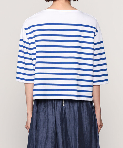 ORCIVAL（オーシバル）の「ORCIVAL | ラッセル ボートネック5分袖Tシャツ WOMEN（Tシャツ/カットソー・レディース・ブルー系その他5/グレー系その他/ブルー系その他3/ブルー系その他/パープル系その他・1）」の13枚目の写真