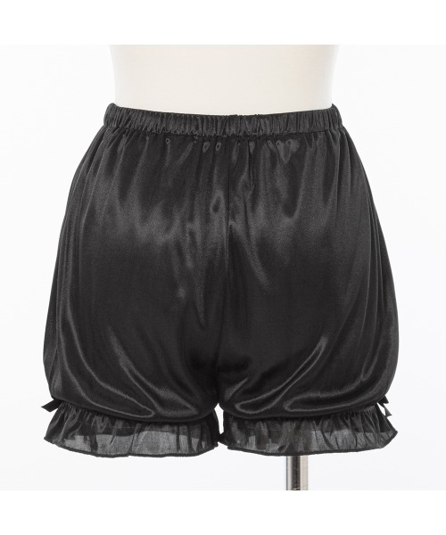 DearMyLoveWhip(ディアマイラブホイップ)の「【大きいサイズ】フリルリボンカボチャペチパンツ(その他パンツ・レディース・ホワイト/ブラック・5L/6L/4L)」の3枚目の写真