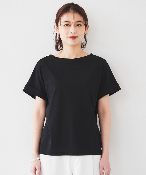 UNTITLED(アンタイトル)の「ドルマンスリーブプルオーバー(Tシャツ/カットソー・レディース・ブラック/ブラウン系その他/オフホワイト・00/02/04/44/48)」の19枚目の写真
