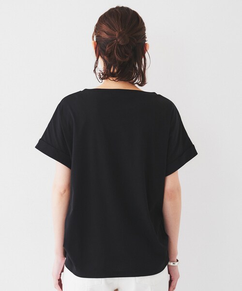 UNTITLED(アンタイトル)の「ドルマンスリーブプルオーバー(Tシャツ/カットソー・レディース・ブラック/ブラウン系その他/オフホワイト・00/02/04/44/48)」の21枚目の写真