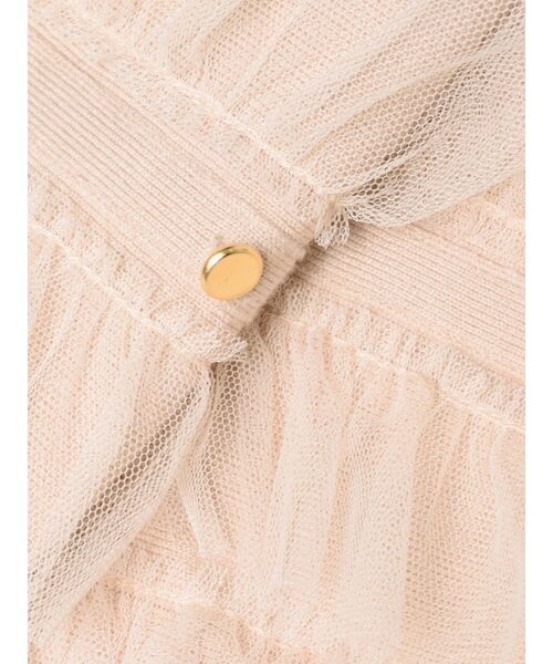 MERCURYDUO(マーキュリーデュオ)の「チュールフリルニット(ニット/セーター・レディース・ベビーピンク/ブラック/アイボリー・FREE)」の15枚目の写真