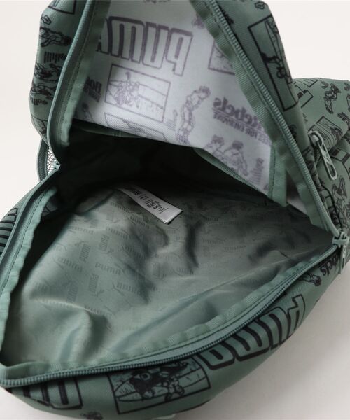 PUMA（プーマ）の「《PUMA》PUMA PHASE AOP スモール バックパック（バックパック/リュック・キッズ・ピンク/グリーン/ブルー/ネイビー系/ライトブルー/レッド系その他・フリー）」の7枚目の写真