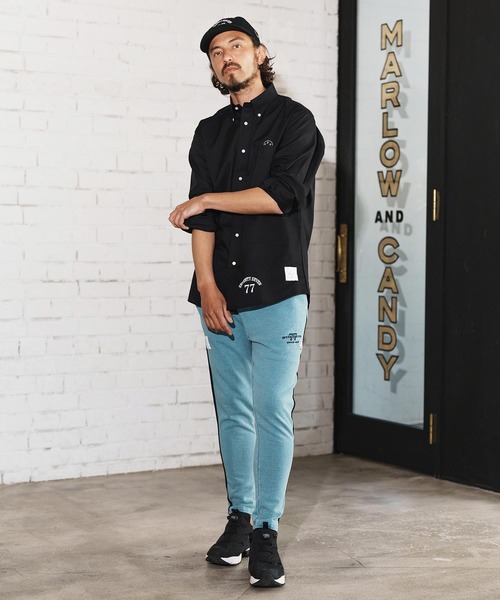 seventy seven（セブンティセブン）の「ms6059-botann down L-S shirts (25S) ボタンダウンシャツ（シャツ/ブラウス・メンズ・ベージュ/ホワイト/ブラック・S/M/L/XL）」の21枚目の写真