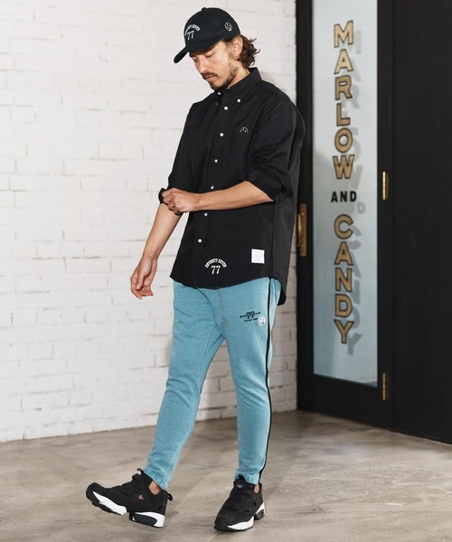 seventy seven（セブンティセブン）の「ms6059-botann down L-S shirts (25S) ボタンダウンシャツ（シャツ/ブラウス・メンズ・ベージュ/ホワイト/ブラック・S/M/L/XL）」の22枚目の写真