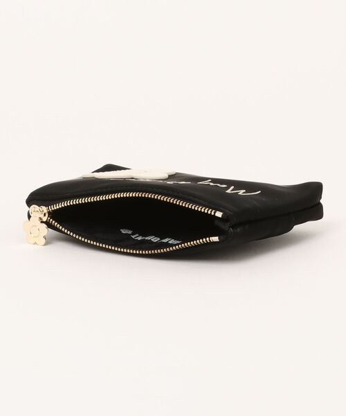 MARY QUANT* サインロゴデイジーパッチ 舟型ティッシュケース サインロゴデイジーパッチ 舟型ティッシュケース（ポーチ