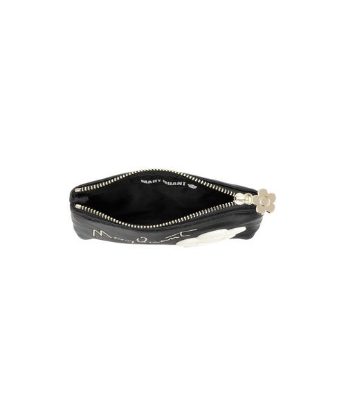 MARY QUANT* サインロゴデイジーパッチ 舟型ティッシュケース マリークワント MARY QUANT サインロゴデイジーパッチ 舟型