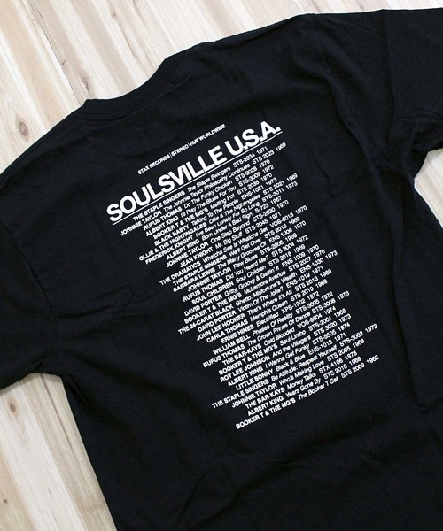 ロサンゼルス発★HUF x STAX ソウルズビルUSA Tシャツ SOULSVILLE-USA-S-S-