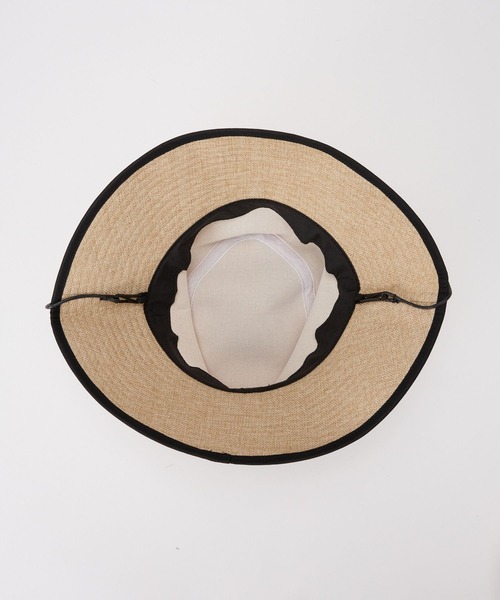 BARNYARDSTORM（バンヤードストーム）の「BARNYARDSTORM / コード付きトリミングハット（ハット・レディース・ブラック/ベージュ/ブラウン・FREE）」の8枚目の写真