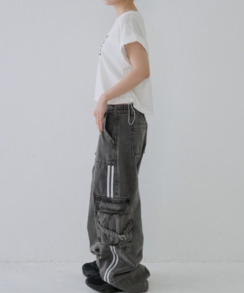 cunii 】 Y2K ポケット デニム（カーゴパンツ）｜Uenui（ウニュイ）の