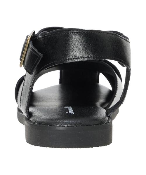 Samansa Mos2（サマンサ モスモス）の「クロスベルトサンダル（サンダル・レディース・ブラウン/ブラック・S/XL/L/M）」の9枚目の写真