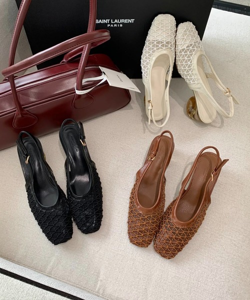 JILSANDERクリアヒールパンプス ジルスチュアート シュー JILLSTUART shoe クリアヒールラウンド