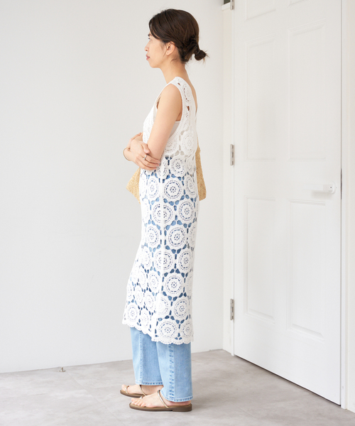 EMILY WEEK(エミリーウィーク)の「【EMILY WEEK × IENA】コットンシルク リブタンクトップ(その他アンダーウェア/インナー・レディース・ピンク/チャコールグレー/ホワイト・36/38)」の15枚目の写真