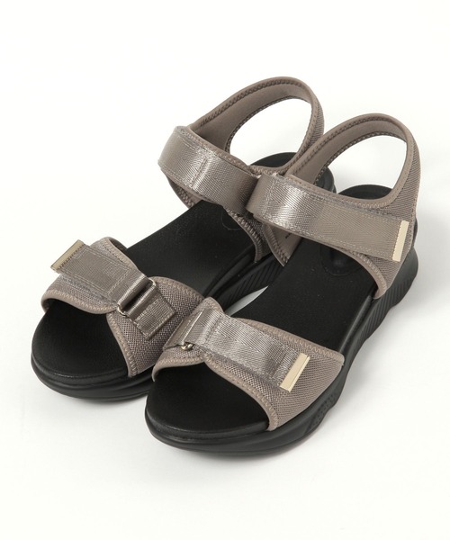 GLOBAL WORK（グローバルワーク）の「らくっションスニーカーサンダル/319624（サンダル・レディース・グレイッシュベージュ/ブラック/ブラック系その他/シルバー/ブラック系その他3・MEDIUM/LARGE/SMALL/X-LARGE）」の11枚目の写真