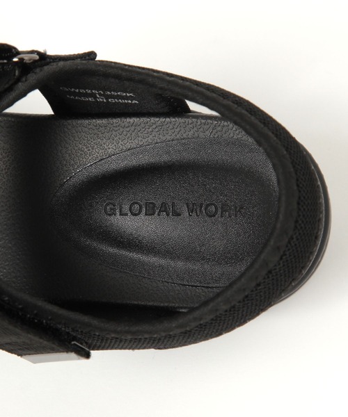 GLOBAL WORK（グローバルワーク）の「らくっションスニーカーサンダル/319624（サンダル・レディース・グレイッシュベージュ/ブラック/ブラック系その他/シルバー/ブラック系その他3・MEDIUM/LARGE/SMALL/X-LARGE）」の21枚目の写真