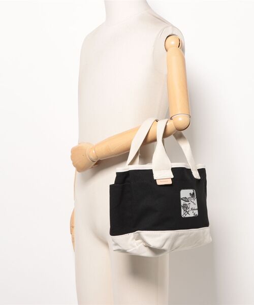 KATHARINE ROSS（キャサリンロス）の「【KATHARINE ROSS】【キャサリンちゃんロスくん】ミニトートバッグ（トートバッグ・レディース・ブラック系その他/ホワイト系その他/ブラック・MEDIUM）」の13枚目の写真
