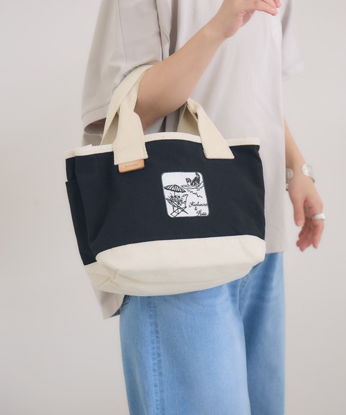 KATHARINE ROSS（キャサリンロス）の「【KATHARINE ROSS】【キャサリンちゃんロスくん】ミニトートバッグ（トートバッグ・レディース・ブラック系その他/ホワイト系その他/ブラック・MEDIUM）」の18枚目の写真