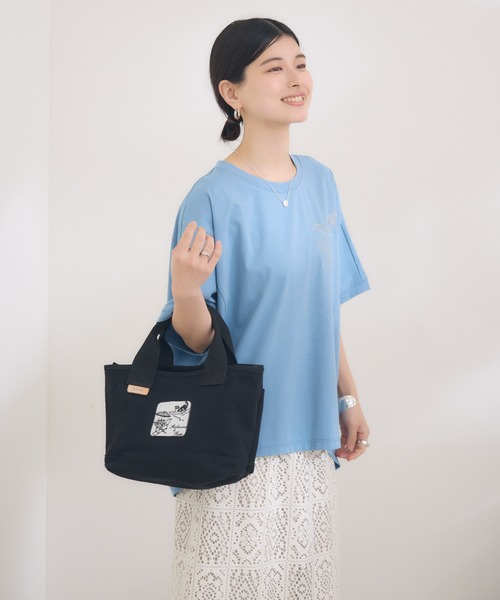 KATHARINE ROSS（キャサリンロス）の「【KATHARINE ROSS】【キャサリンちゃんロスくん】ミニトートバッグ（トートバッグ・レディース・ブラック系その他/ホワイト系その他/ブラック・MEDIUM）」の22枚目の写真