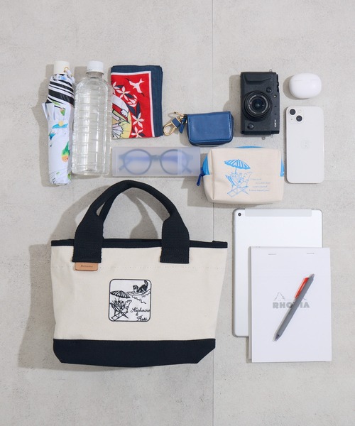 KATHARINE ROSS（キャサリンロス）の「【KATHARINE ROSS】【キャサリンちゃんロスくん】ミニトートバッグ（トートバッグ・レディース・ブラック系その他/ホワイト系その他/ブラック・MEDIUM）」の8枚目の写真