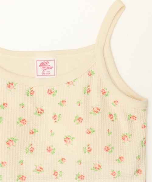 JEMORGAN(ジェーイーモーガン)の「【JEMORGAN / ジェーイーモーガン】パック入り 花柄ワッフルカップ付きクロップド丈キャミソール(キャミソール・レディース・パープル系1/ピンク系1/ピンク系2/ブルー系1・FREE)」の22枚目の写真