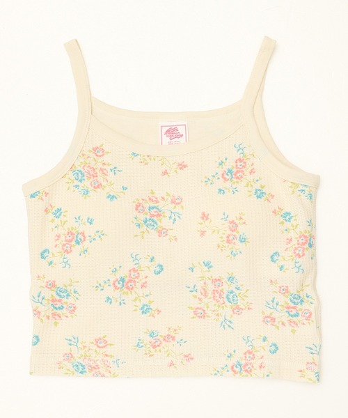 JEMORGAN(ジェーイーモーガン)の「【JEMORGAN / ジェーイーモーガン】パック入り 花柄ワッフルカップ付きクロップド丈キャミソール(キャミソール・レディース・パープル系1/ピンク系1/ピンク系2/ブルー系1・FREE)」の16枚目の写真