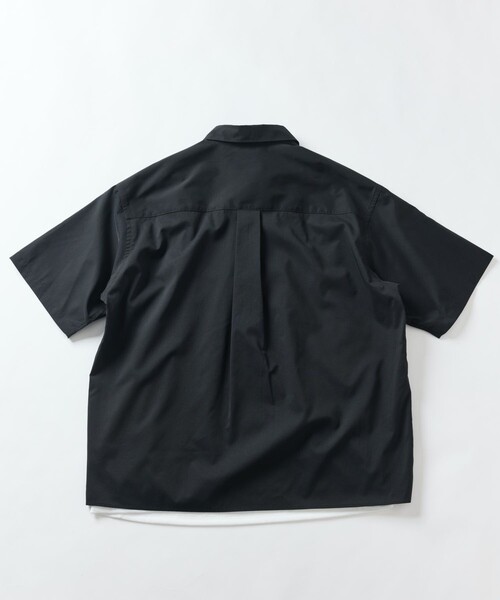 FREAK'S STORE（フリークスストア）の「限定展開 AiRide/エアライド リラックスフィット タンクトップ セット ショートスリーブ シャツ（シャツ/ブラウス・メンズ・グレイッシュベージュ/チャコールグレー/ブラック/ネイビー/レオパード・LARGE/MEDIUM/SMALL）」の7枚目の写真