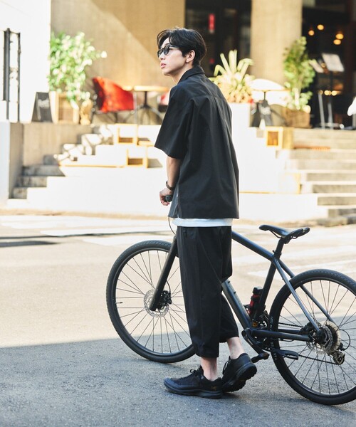 FREAK'S STORE（フリークスストア）の「限定展開 AiRide/エアライド リラックスフィット タンクトップ セット ショートスリーブ シャツ（シャツ/ブラウス・メンズ・グレイッシュベージュ/チャコールグレー/ブラック/ネイビー/レオパード・LARGE/MEDIUM/SMALL）」の20枚目の写真