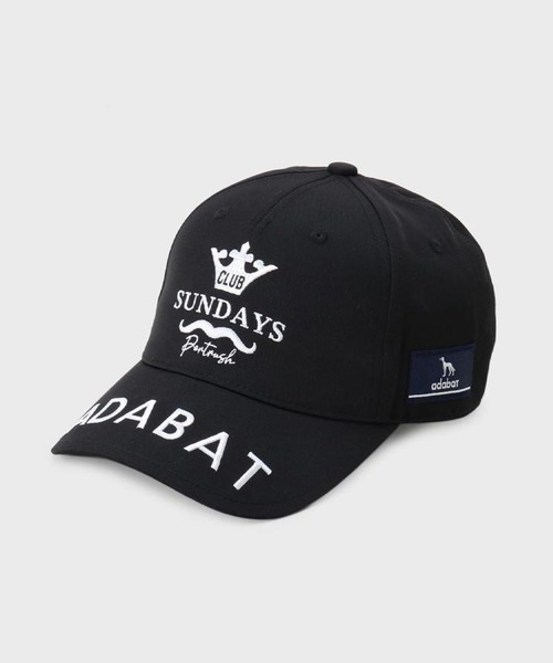 adabat(アダバット)の「【新レーベル ADABAT NAVY】サンデーズロゴキャップ(キャップ・メンズ・ネイビー/ホワイト/ブラック・00)」の2枚目の写真