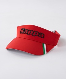 Kappa（カッパ）の「【Kappa/カッパ】ロゴサンバイザー　ゴルフ　おしゃれなギフトに最適！（サンバイザー）」
