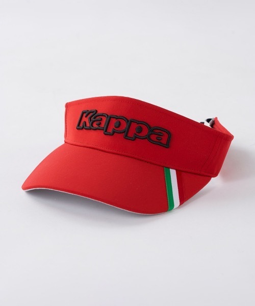 セール】【Kappa/カッパ】ロゴサンバイザー ゴルフ おしゃれなギフトに
