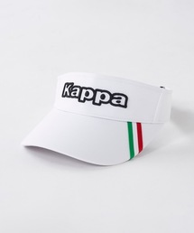 Kappa（カッパ）の「【Kappa/カッパ】ロゴサンバイザー　ゴルフ　おしゃれなギフトに最適！（サンバイザー）」