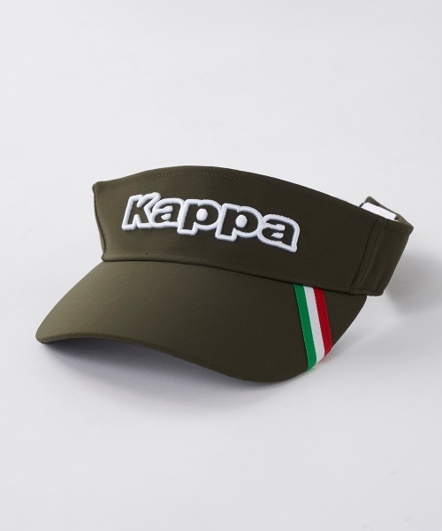 セール】【Kappa/カッパ】ロゴサンバイザー ゴルフ おしゃれなギフトに