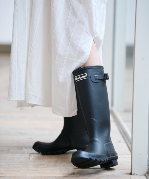 Barbour（バブアー）の「【Barbour/バブアー】レインロングブーツ/シーズンレス/梅雨/ロングブーツ【WEB限定】（レインシューズ・レディース・ブラック・4/6/5）」の5枚目の写真