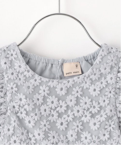 petit main(プティマイン)の「【リンク】チュールレースワンピース(キッズ)(ワンピース・キッズ・ライトブルー/ホワイト系/ライトピンク・90cm/80cm/130cm/100cm/120cm/110cm)」の10枚目の写真