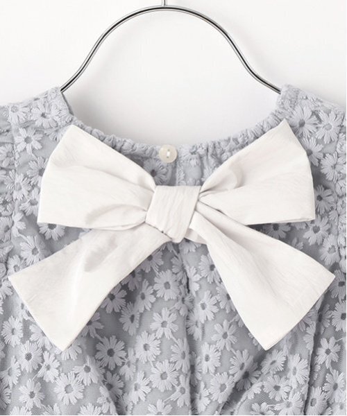 petit main(プティマイン)の「【リンク】チュールレースワンピース(キッズ)(ワンピース・キッズ・ライトブルー/ホワイト系/ライトピンク・90cm/80cm/130cm/100cm/120cm/110cm)」の14枚目の写真