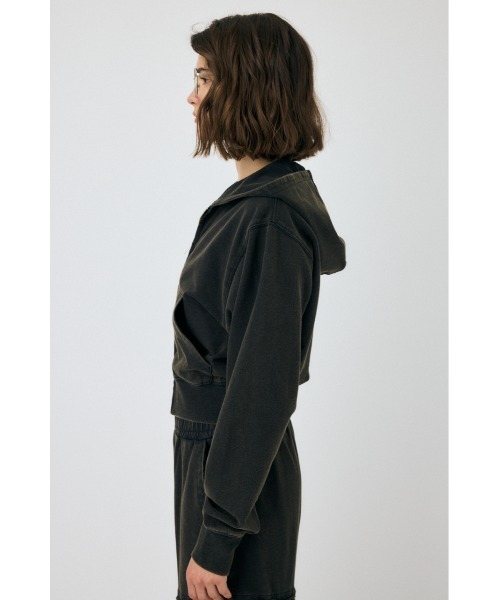MOUSSY(マウジー)の「【セットアップ対応】GARMENT フ―ディー(パーカー・レディース・ブラック/ブルー・FREE)」の21枚目の写真