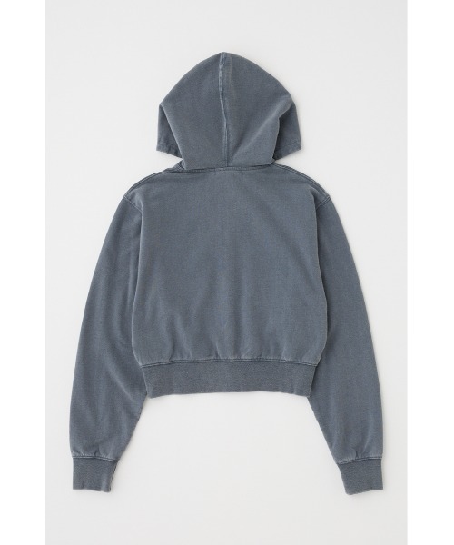 MOUSSY(マウジー)の「【セットアップ対応】GARMENT フ―ディー(パーカー・レディース・ブラック/ブルー・FREE)」の6枚目の写真
