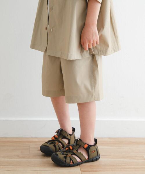 URBAN RESEARCH DOORS(アーバンリサーチドアーズ)の「『セットアップ対応』『UVカット』イージーショートパンツ(KIDS)(その他パンツ・キッズ・ベージュ/ネイビー・135/120)」の15枚目の写真
