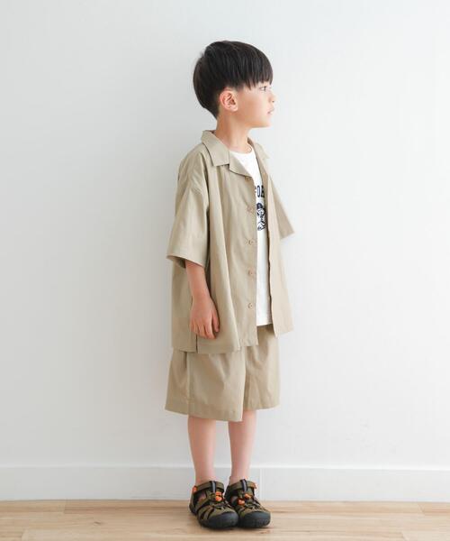 URBAN RESEARCH DOORS(アーバンリサーチドアーズ)の「『セットアップ対応』『UVカット』イージーショートパンツ(KIDS)(その他パンツ・キッズ・ベージュ/ネイビー・135/120)」の10枚目の写真