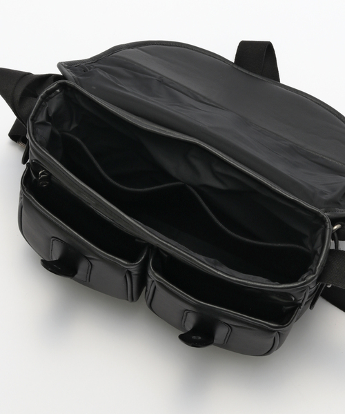 Hunting World（ハンティングワールド）の「HUNTING WORLD / ハンティングワールド CARRYALL SMALL（ショルダーバッグ・メンズ・ブラック・FREE）」の5枚目の写真