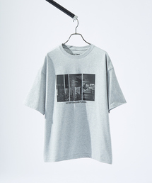 DoNotDisturb グラフィック プリント 半袖Tシャツ/オーバーサイズ/LE TRIO ABAHOUSE
