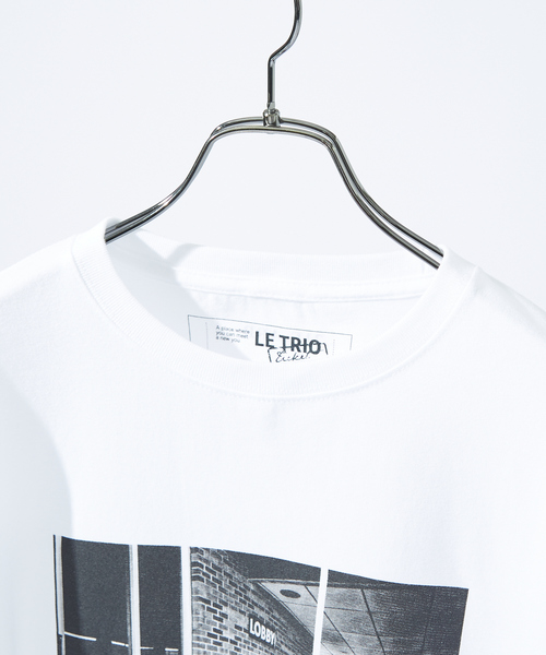 ABAHOUSE（アバハウス）の「DoNotDisturb グラフィック プリント 半袖Tシャツ/オーバーサイズ/LE TRIO ABAHOUSE（Tシャツ/カットソー・メンズ・ホワイト/ブラック/グレー・46/48）」の15枚目の写真