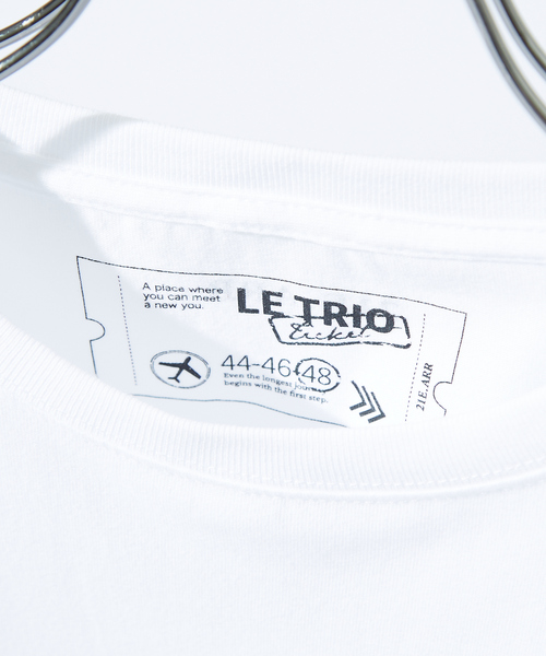 ABAHOUSE（アバハウス）の「DoNotDisturb グラフィック プリント 半袖Tシャツ/オーバーサイズ/LE TRIO ABAHOUSE（Tシャツ/カットソー・メンズ・ホワイト/ブラック/グレー・46/48）」の14枚目の写真